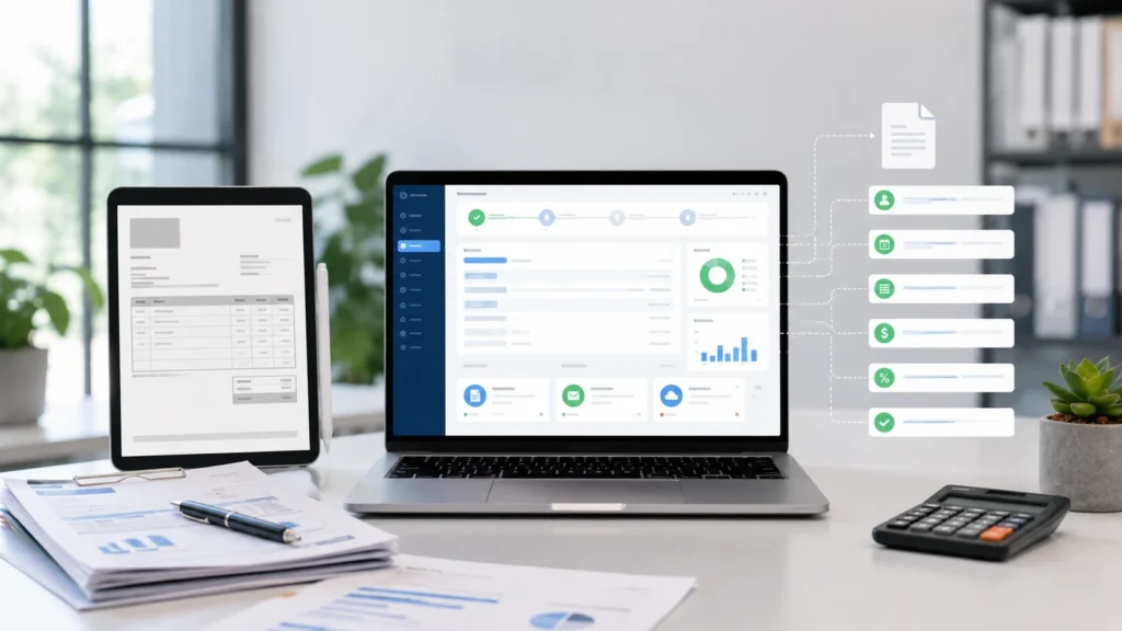 Comparativa entre factura electrónica y factura PDF en una empresa